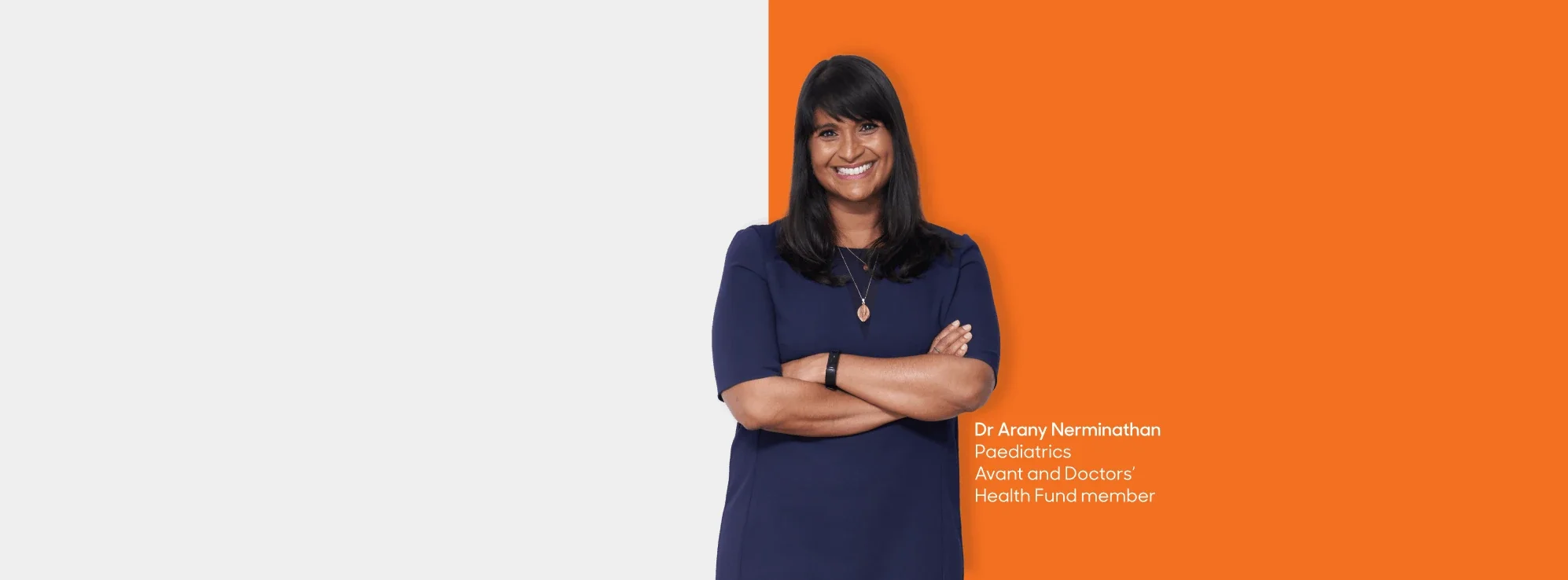 Doctors' Health Fund member Dr Arany Nerminathan