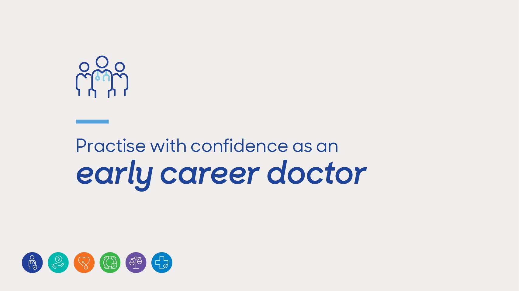 Early career doctor tile image