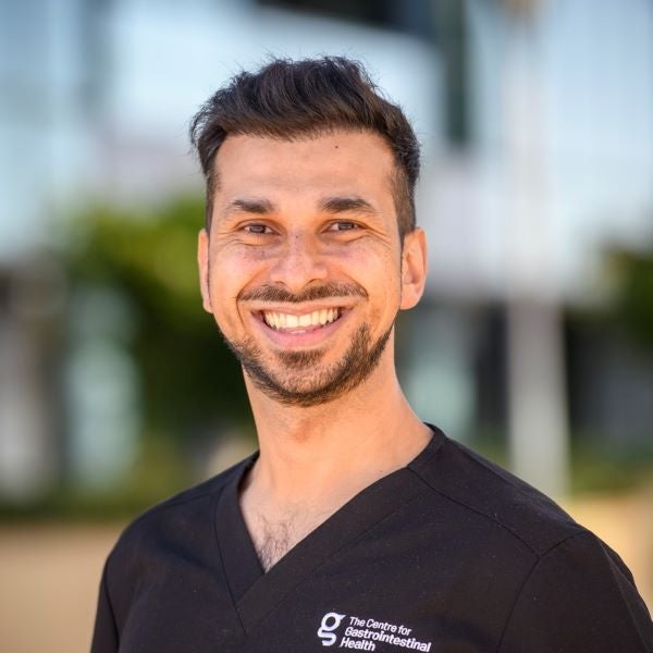 Photo of Dr Farzan Bahin MBBS (Hons) FRACP PhD MPhil