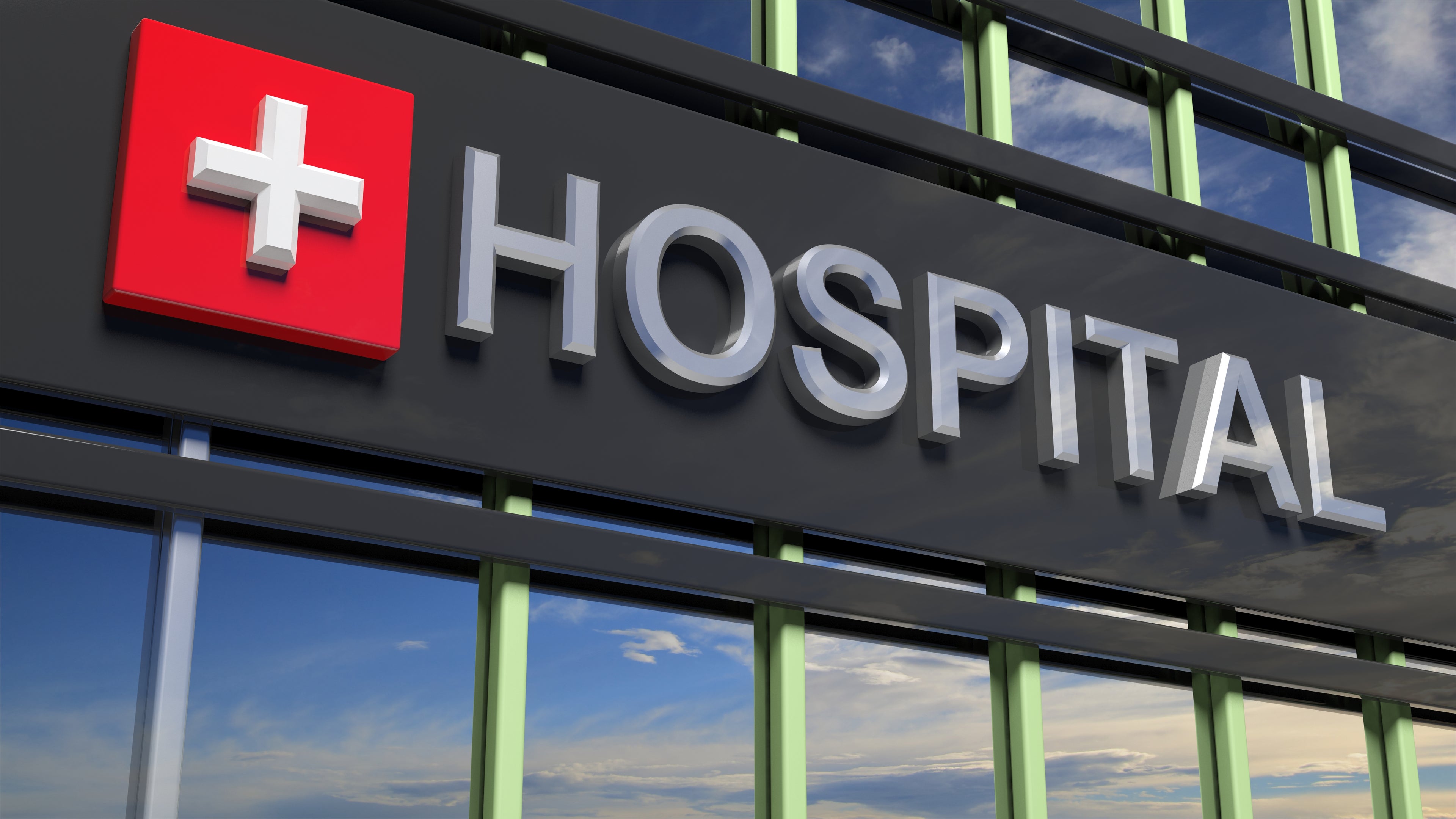 Hospital sign 