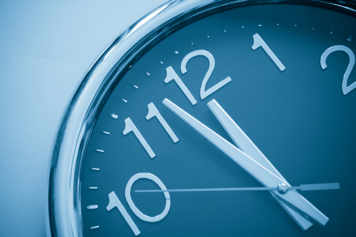 a clock face
