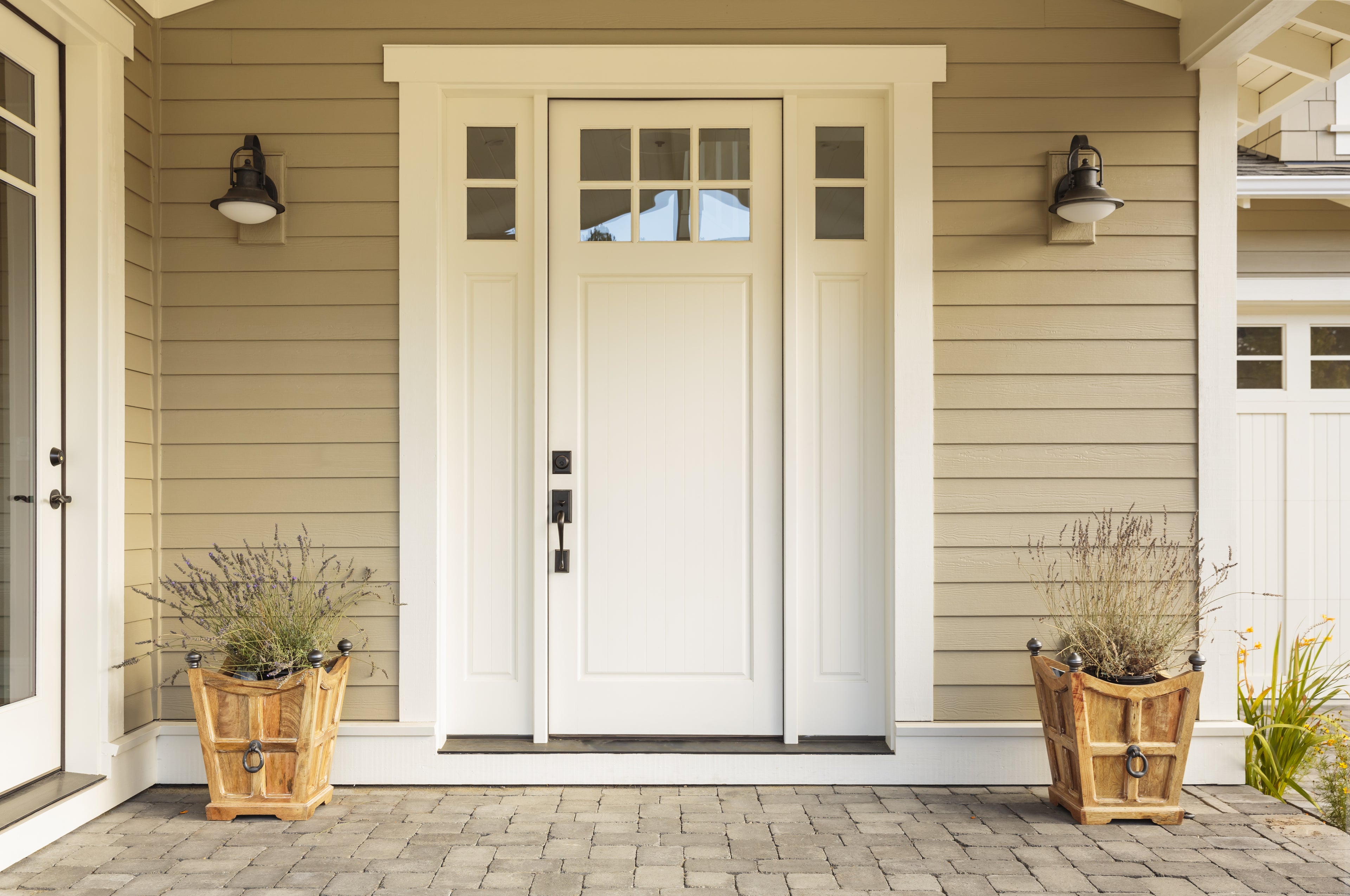 Front porch of home