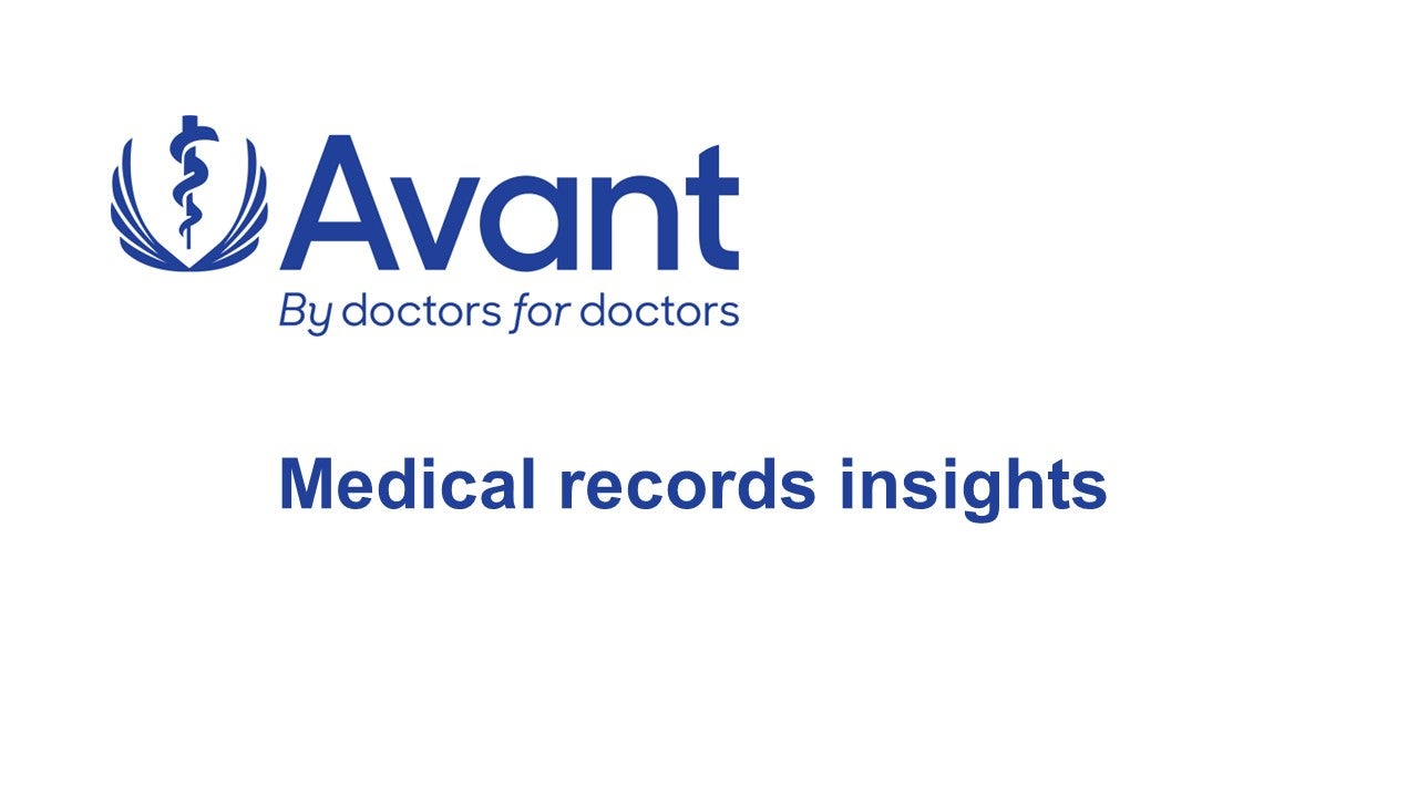 Holding slid medical records insights