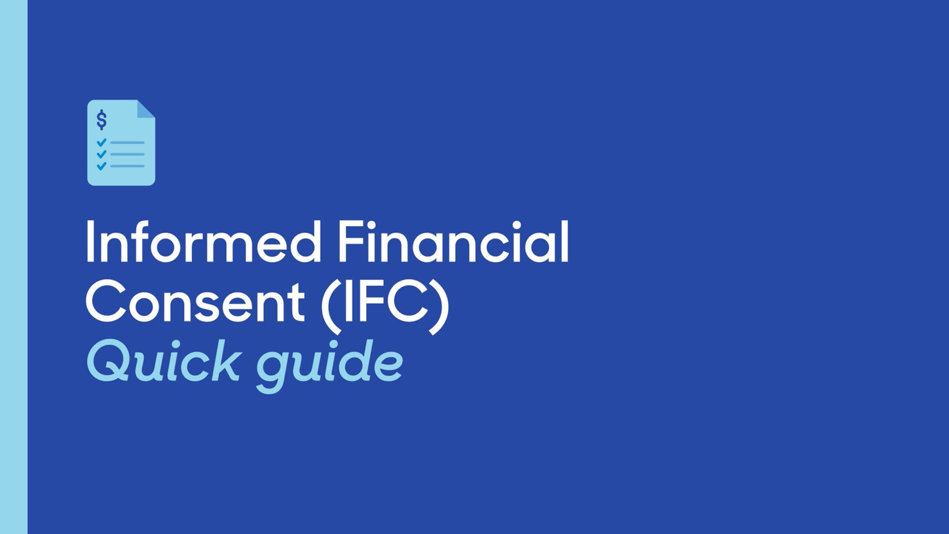 Holding slide for video