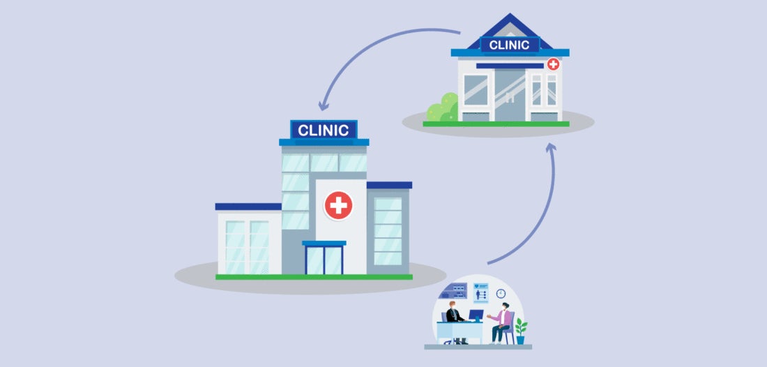 icon images of clinics