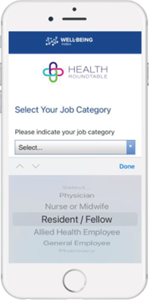 Step 4: Select your job category