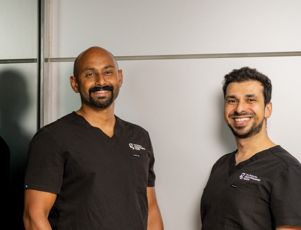 Dr Pran Yoganathan (left) and Dr Farzan Bahin of The Centre for Gastrointestinal Health.