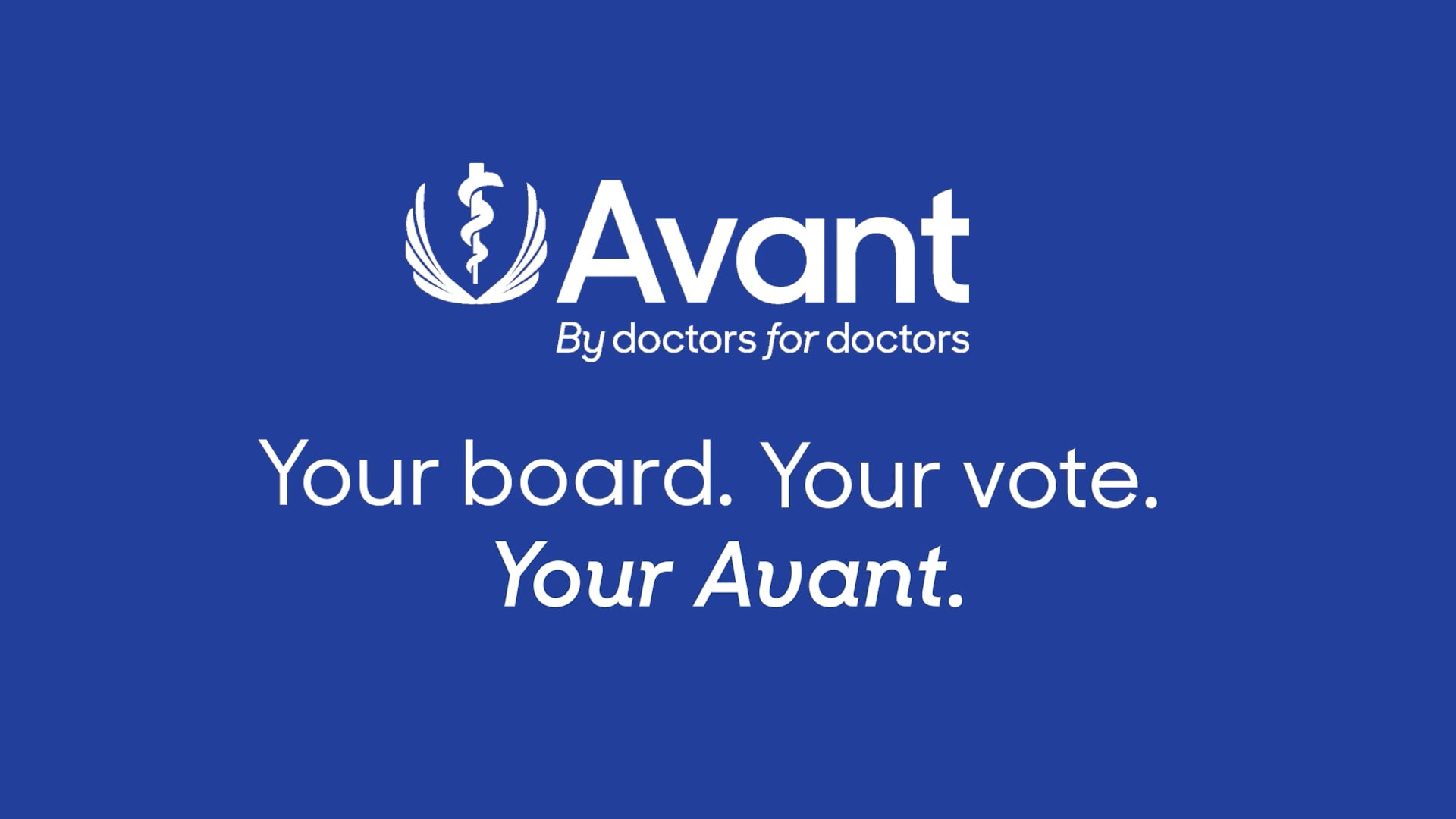 A message from the Chair