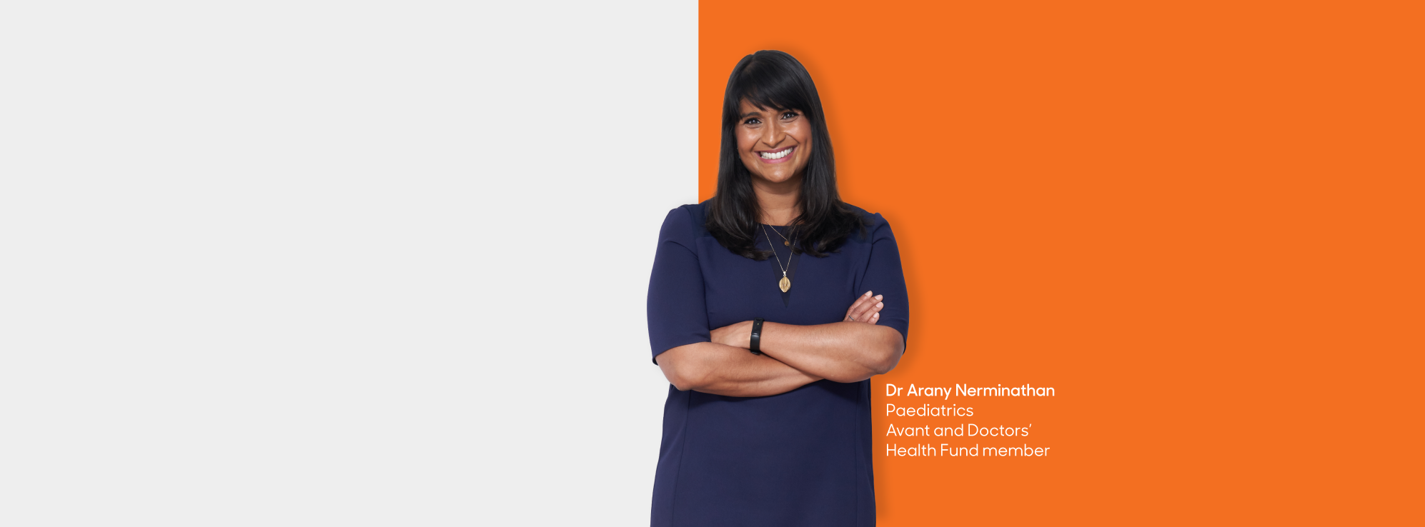 Doctors' Health Fund member Dr Arany Nerminathan
