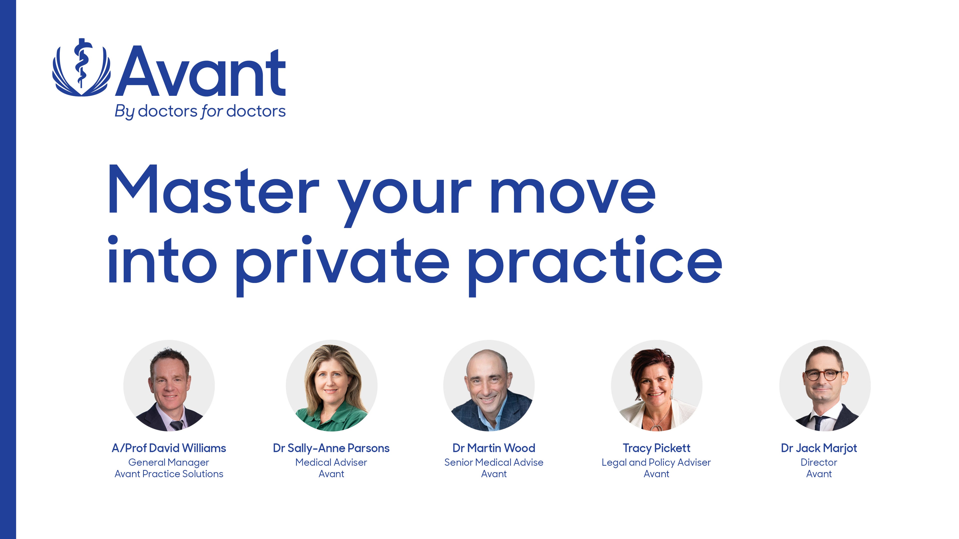 Master your move into private practice