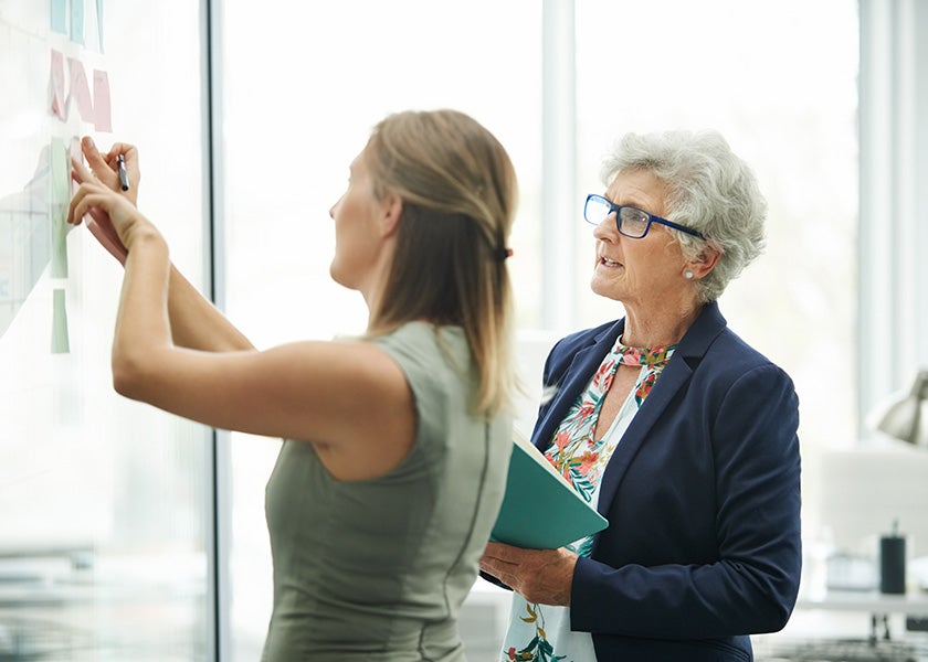 lawyer crossing hands