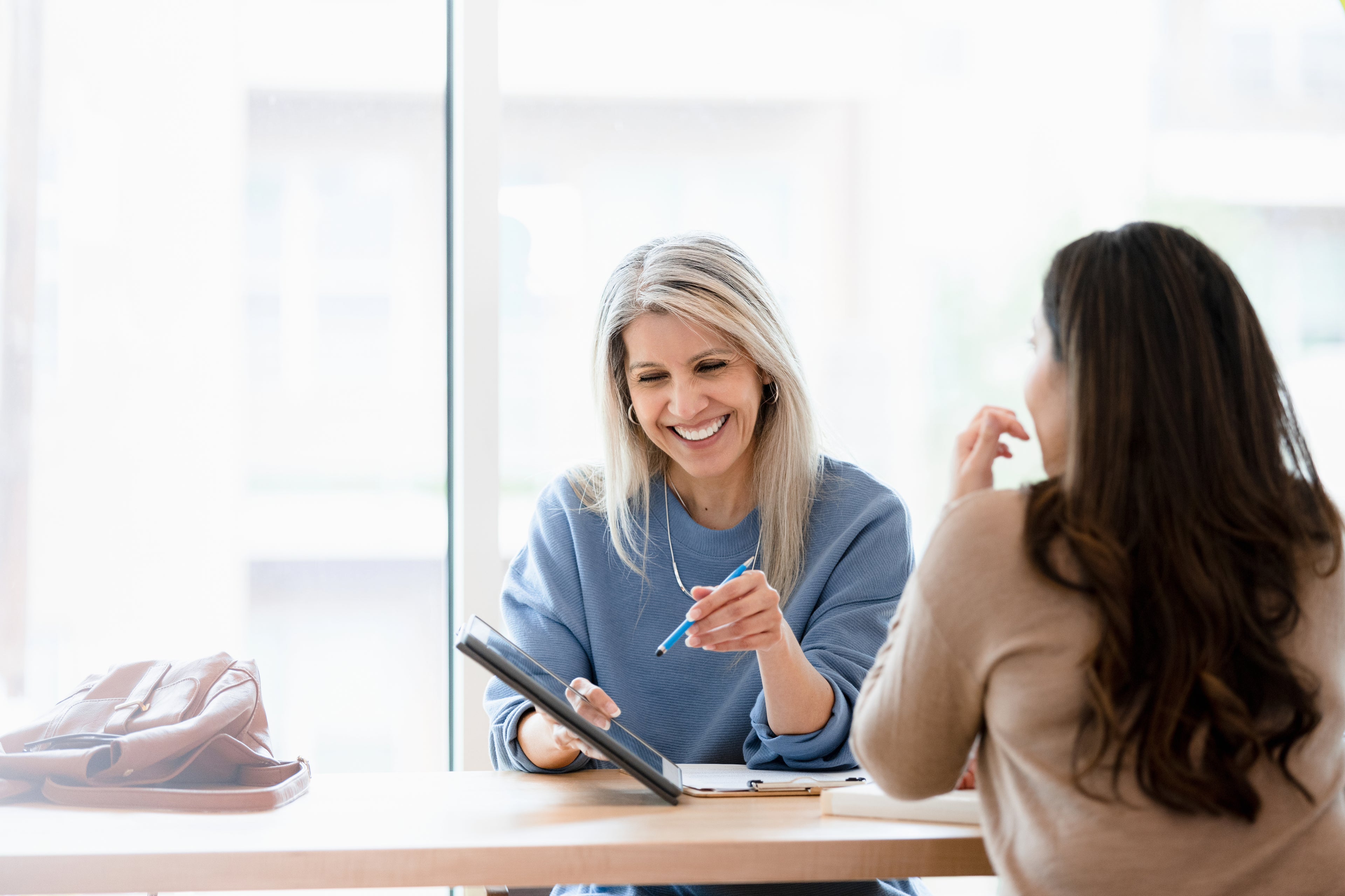 group of doctors talking