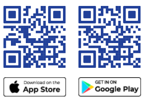 QR codes to download my well-being index app