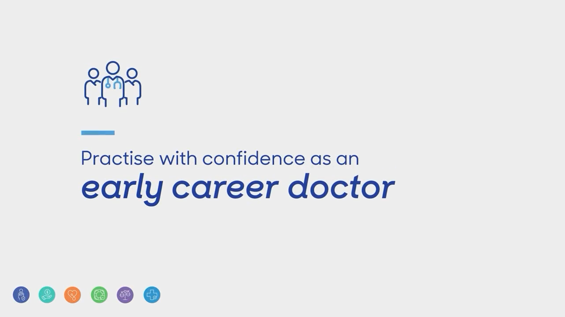 Early career doctor lifecycle