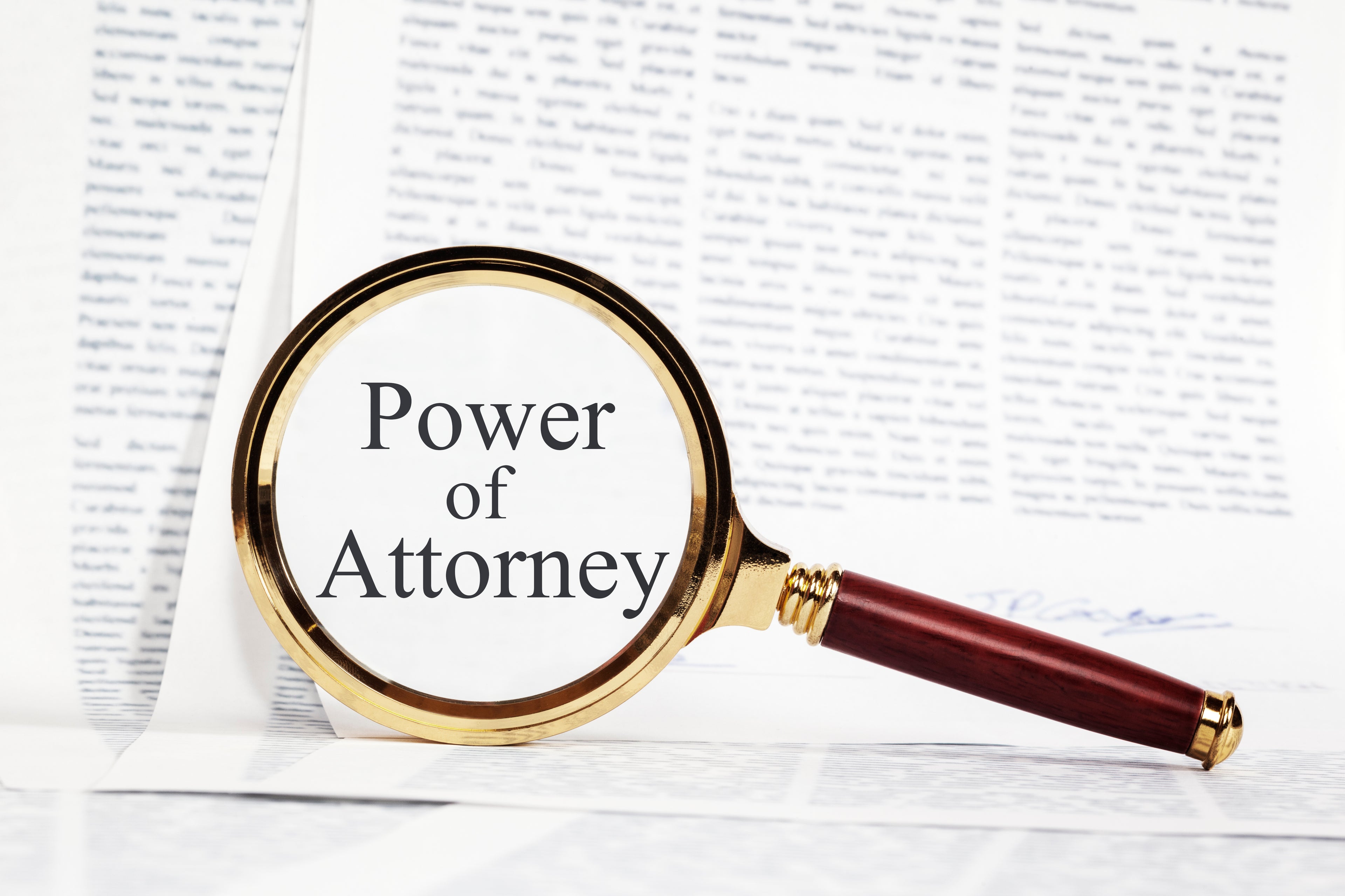 power of attorney