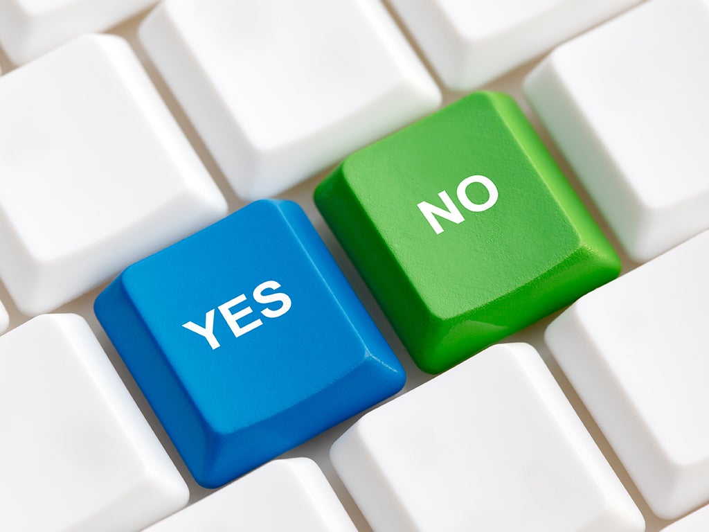 Poll results – no clinical testimonials on your website