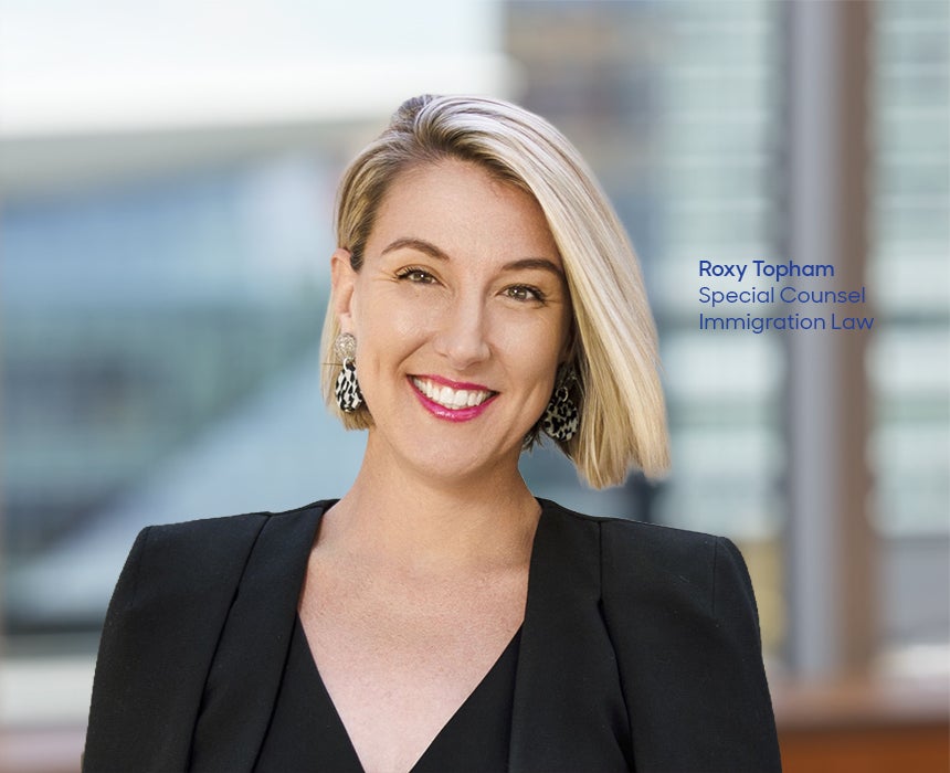 Immigration Law - Special Counsel | Roxy Topham